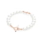Children pearl bracelet in white 2