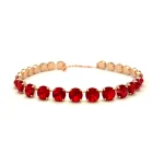 Necklace Flamenco with premium Austrian crystals model