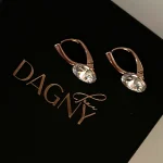 DagnyLuxe com TAILOR-MADE drop earrings with crystals 1