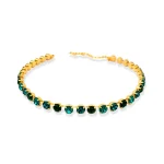 Crystal necklace “A forest of wonders”