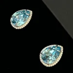 Dagnyluxe drop earings clear waters
