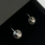 Silver earrings with premium Austrian crystals „Arabian Night”