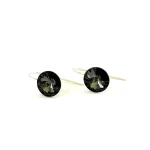 Silver earrings with premium Austrian crystals „Arabian Night”